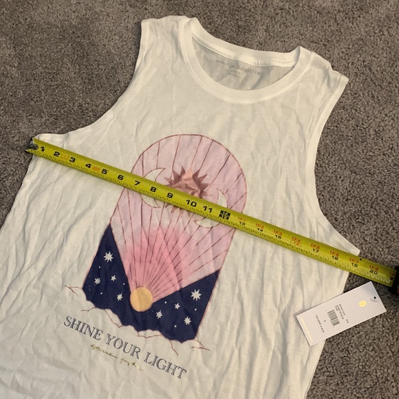NWT $48 Spiritual Gangster Shine Muscle Tank - Picture 7 of 8